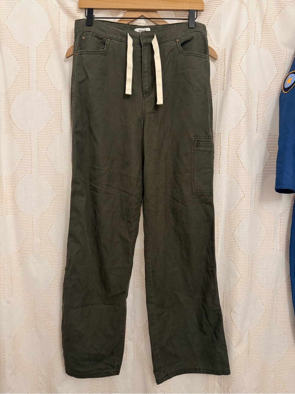 Kensie Olive Green Cargo Trousers Size 6